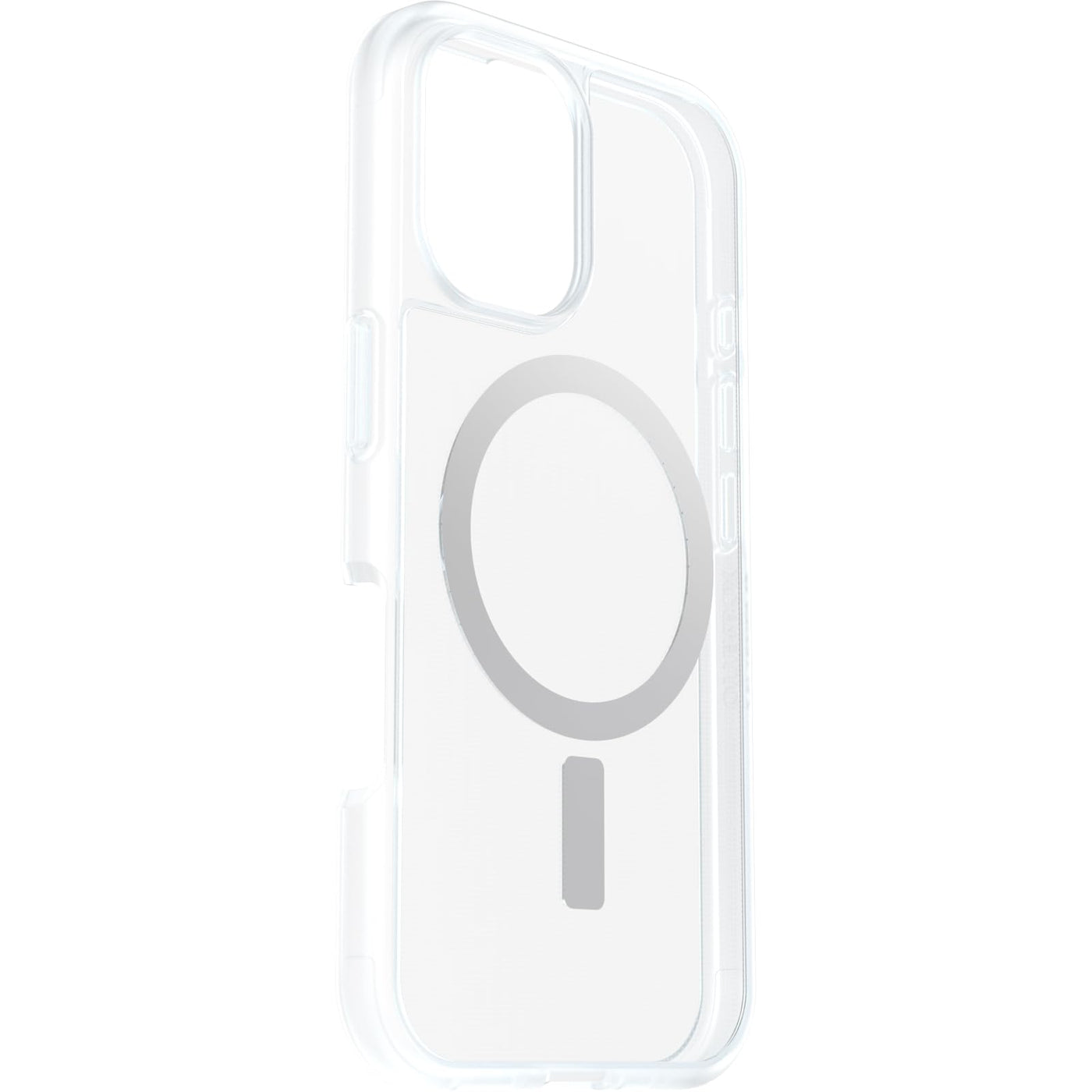 OtterBox Sleek Series MagSafe Hülle für iPhone 16, stoßfest, sturzsicher, ultraschlank, schützende Hülle, Getestet nach Militärstandard, Transparent, Keine Einzelhandelsverpackung