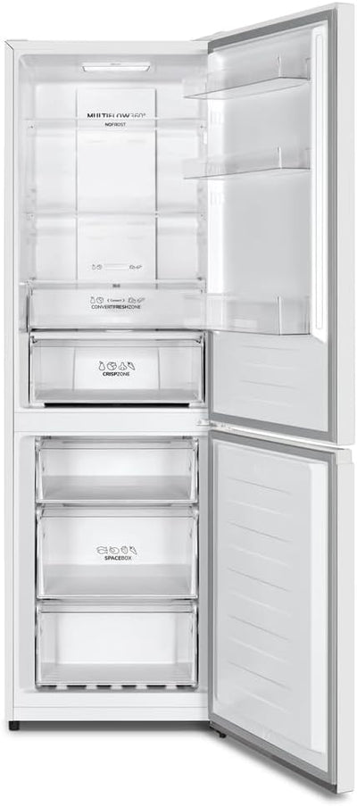 Gorenje N 619EAW4 Kühl-Gefrier-Kombination / LED Display / 186 cm / 300 l / NoFrostPLus / Gemüsefach mit Feuchteregler / FastFreeze / weiß