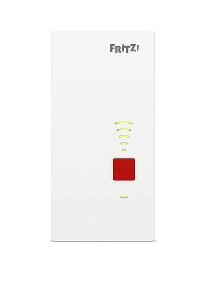 AVM FRITZ!WLAN Mesh Repeater 2400 (Dual-WLAN AC + N bis zu 1.733 MBit/s (5GHz) + 600 MBit/s(2,4 GHz), 1x Gigabit-LAN, deutschsprachige Version)