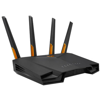 ASUS TUF Gaming AX3000 V2 Dual Band WLAN kombinierbarer Router (Tethering als 4G und 5G Router-Ersatz, WiFi 6, bis zu 3000 Mbit/s, Mobile Game Mode, 2,5Gbit/s Port, AiMesh, AiProtection Pro)