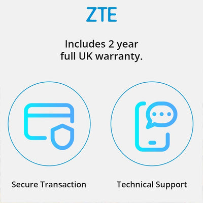 ZTE MF833, CAT4/4G USB-Dongle, entsperrt, kostengünstige Reise, 150 Mbit/s, Multi-Band-Konfiguration, mit 2 Jahren Garantie und kostenloser Smart-SIM-Karte, Weiß