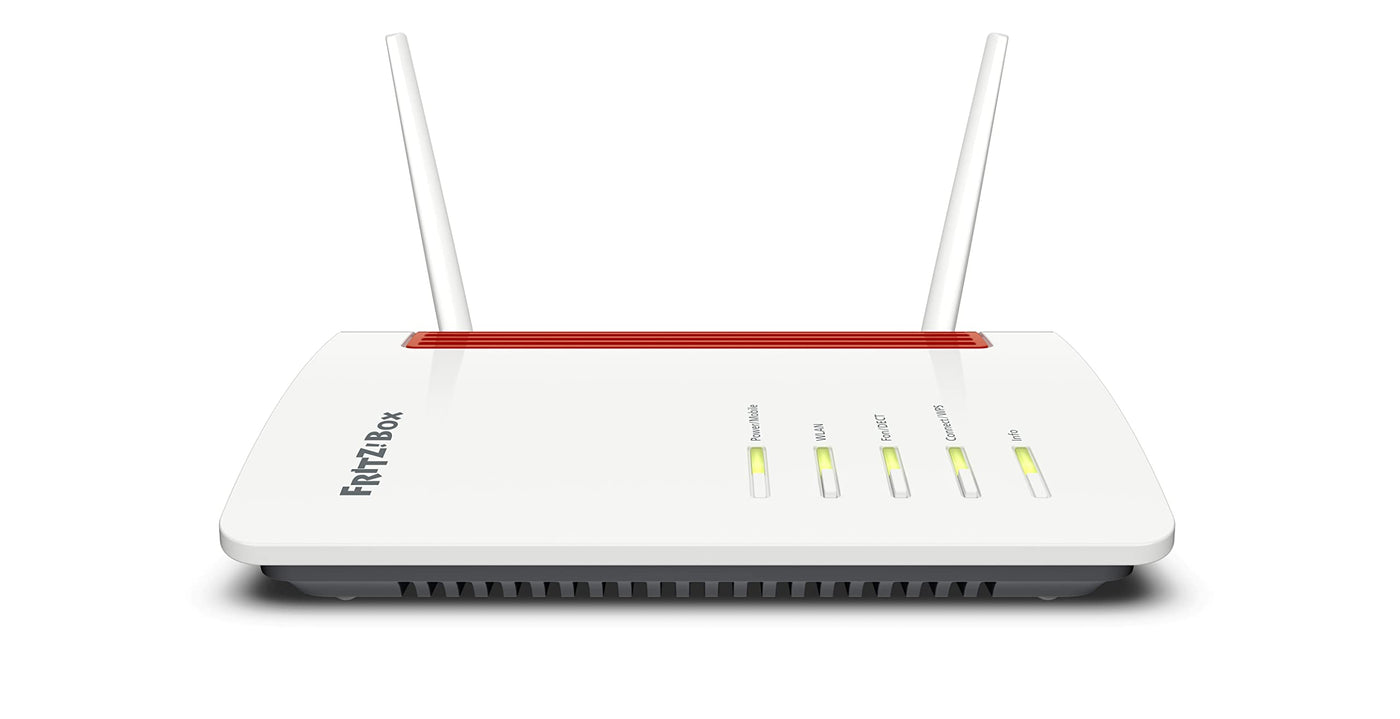 AVM FRITZ!Box 6850 (LTE-Modem, bis zu 150 MBit/s, WLAN AC+N bis 866 MBit/s (5 GHz) und 400 MBit/s (2, 4 GHz), 4 x Gigabit-LAN, 1x USB 3.0)