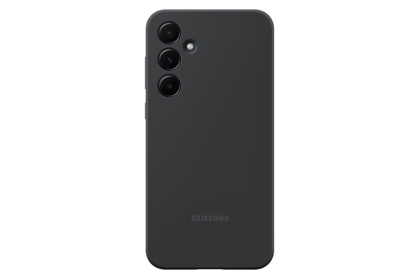 Samsung Silicone Smartphone Case EF-PA556 für das Galaxy A55 5G, Handyhülle, Silikon, Schlankes Design, Black