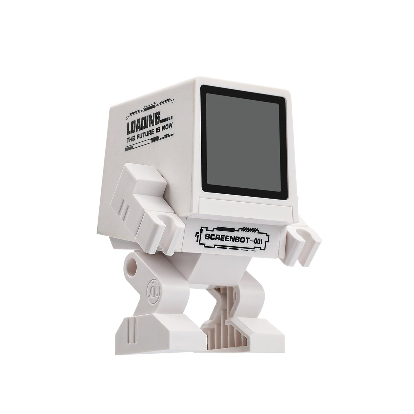 EPOMAKER Smart Display RT100 Mechanische Tastatur (White, Robot-TV)