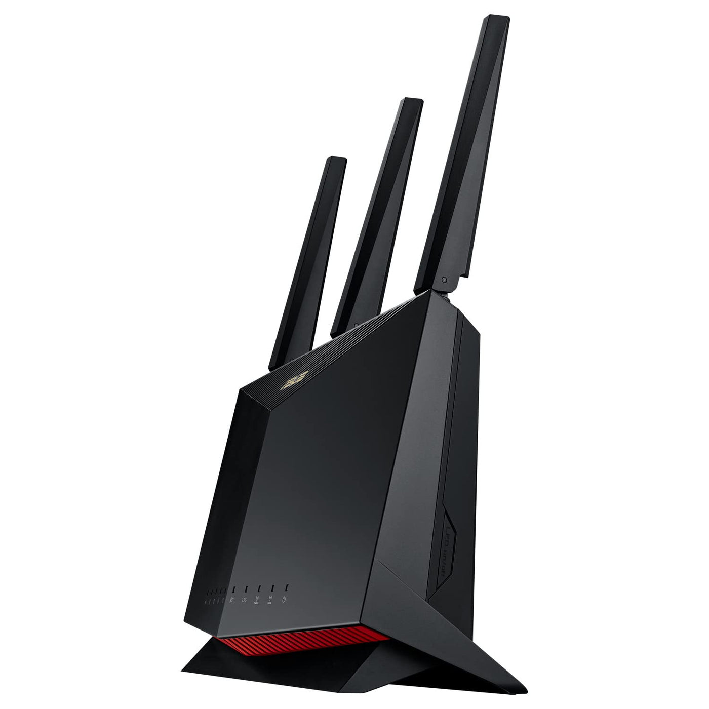 ASUS RT-AX86U Pro AX5700 AiMesh Dual Band WiFi 6 Gaming kombinierbarer Router (Tethering als 4G und 5G Router-Ersatz, PS5-kompatibel, Mobile Game Mode, AiProtection Pro, 2.5G Port, Gaming Port)