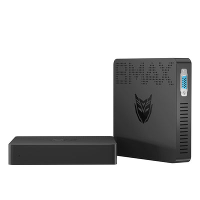 BMAX Mini PC W-11 Pro 8 GB DDR4 128 GB eMMC, W-11 Pro Gemini Lake N4000 (bis zu 2,6 GHz), Dual-Screen-Display, unterstützt 4K HDMI, 2,4 G/5 G WLAN, Bluetooth 4.2