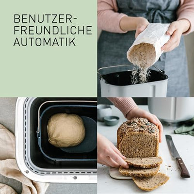 Panasonic SD-B2510WXE Brotbackautomat, 1.1 kilograms, Weiss