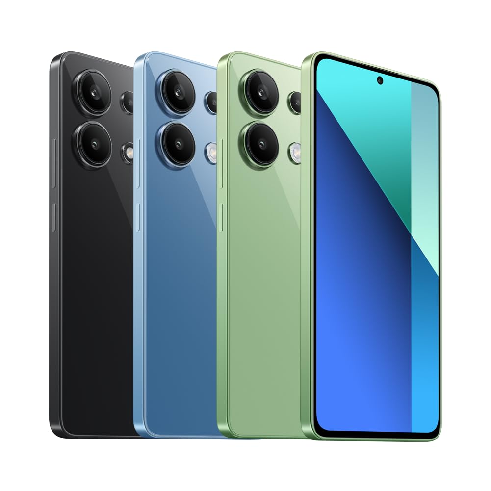 Xiaomi Redmi Note 13 Smartphone, 8+128GB Handy ohne Vertrag, Schwarz