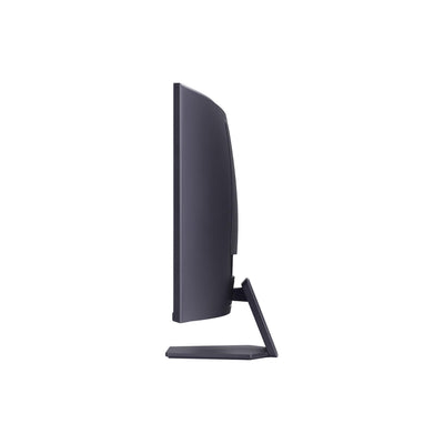 LG Electronics 32GS60QX-B.AEUQ UltraGear™ Curved QHD Gaming VA-Monitor 32" (80cm), 2560 x 1440, 16:9, 1ms GtG, 180 Hz, HDR10, 300 cd/m² Helligkeit (typ.), AMD FreeSync™, Dynamic Action Sync™ - Schwarz