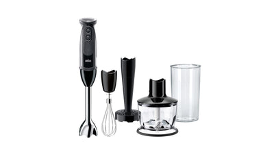 Braun Household MultiQuick 5 MQ 5237 BK Standmixer 0,5 l Stabmixer Schwarz 1000 W