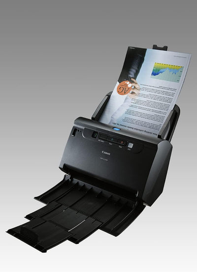 Canon Scanner imageFORMULA DR-C225II | Dokumentenscanner | Duplex Scanner mit Einzug für Homeoffice & Büro mit USB | 45 Blatt Einzug | Bis zu 25 Seiten pro Min | CaptureOnTouch Software mit OCR I PDF