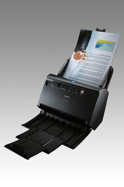 Canon Scanner imageFORMULA DR-C225II | Dokumentenscanner | Duplex Scanner mit Einzug für Homeoffice & Büro mit USB | 45 Blatt Einzug | Bis zu 25 Seiten pro Min | CaptureOnTouch Software mit OCR I PDF