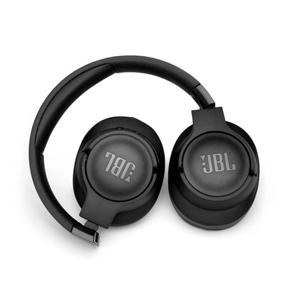 JBL Tune 710 BT – Faltbare Bluetooth Over-Ear Kopfhörer in Schwarz – Kabellose Ohrhörer mit JBL Pure Bass Sound – Langer Musikgenuss von bis zu 50 Stunden