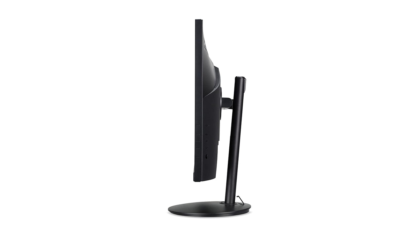 Acer CBA272H Monitor 27 Zoll (69 cm Bildschirm) Full HD, 100Hz HDMI, 75Hz VGA, 4ms (GTG), HDMI 1.4, VGA, höhenverstellbar, drehbar, FreeSync, Schwarz