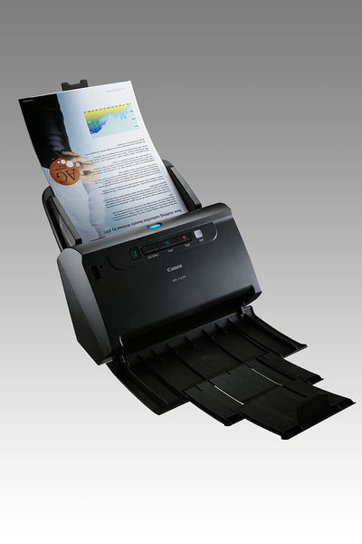 Canon Scanner imageFORMULA DR-C225II | Dokumentenscanner | Duplex Scanner mit Einzug für Homeoffice & Büro mit USB | 45 Blatt Einzug | Bis zu 25 Seiten pro Min | CaptureOnTouch Software mit OCR I PDF