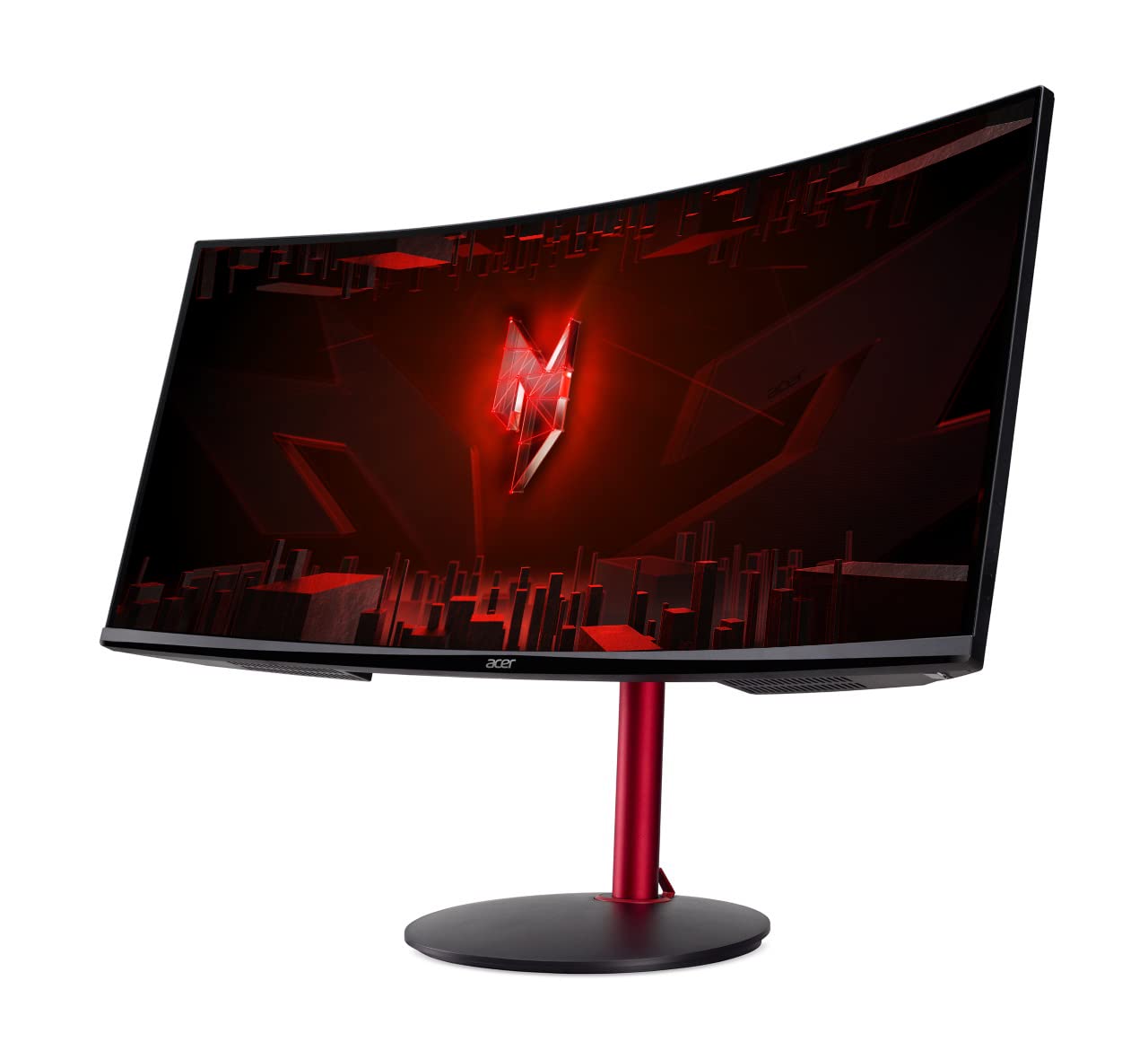 Acer Nitro XZ342CUP Gaming Monitor 34 Zoll (86cm Bildschirm) QHD, 165Hz DP, 100Hz HDMI, 1ms (VRB), 2xHDMI 2.0, DP 1.4, Curved, höhenverstellbar, DP/HDMI FreeSync Premium