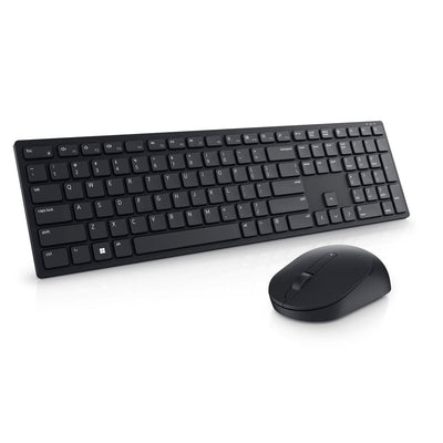 Dell KM5221W, Pro Wireless, Tastatur und Maus Set, German (QWERTZ), schwarz