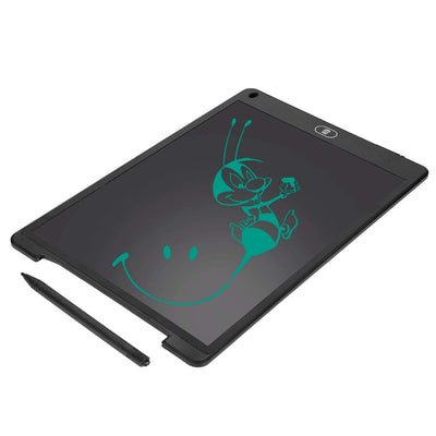 ASHATA LCD Writing Tablet,12 Zoll Portable LCD Digital Augenfreundlich Schreibtafel Papierlos Grafiktablet,Handwriting Board Multifunktion Schreibtafel für Zeichnung Malerei Notiz usw.