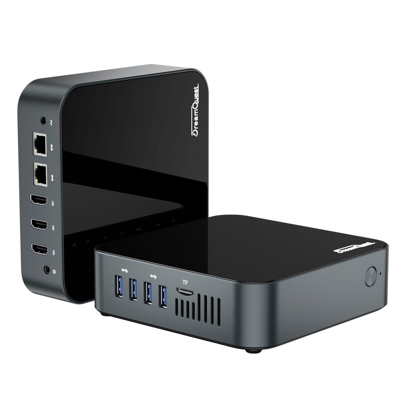 DreamQuest Mini PC Windows 11 Pro vorinstalliert,Intel Alder Lake 2025 New N150 (bis zu 3,6 GHz) 16 GB DDR4+512 GB M.2 SSD,Mini-Desktop-Computer 4K HD HDMI/WiFi 5/BT5.0/ für Business,Heimkino