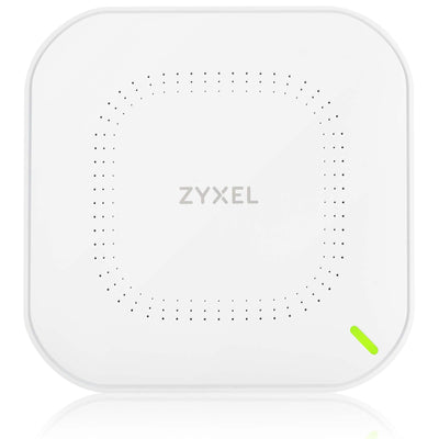 Zyxel Cloud WiFi6 AX1800 Wireless Access Point (802.11ax Dual Band), 1,77 Gbit/s, Verwaltbar über Nebula APP oder Standalone, bis zu 4 Separate WLAN-Netzwerke, PoE, Netzteil inklusive [NWA50AX]