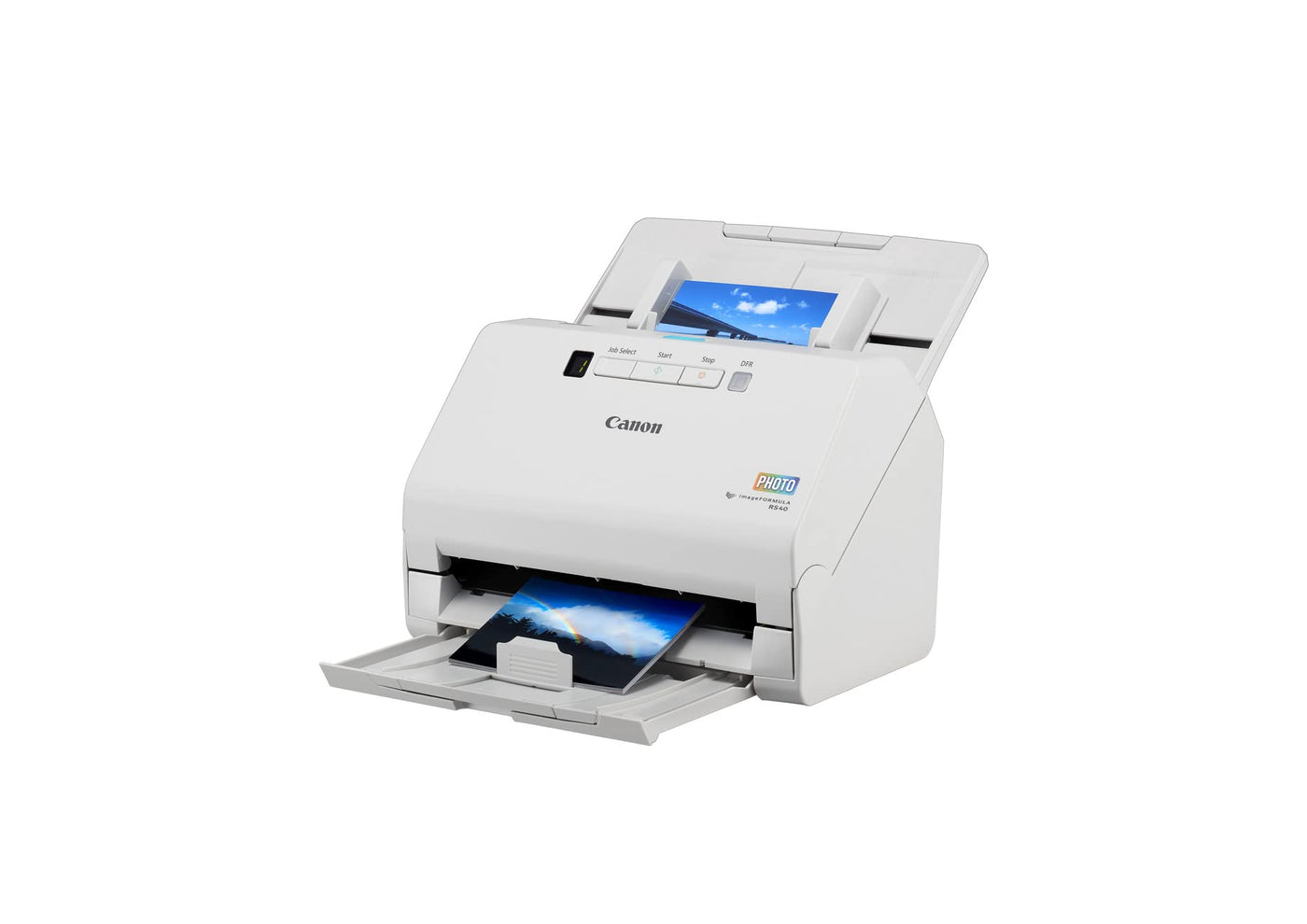 Canon Scanner imageFORMULA R40 | Dokumentenscanner | Fotoscanner | Duplex Scanner mit Einzug & USB | 60 Blatt Einzug | Integrierte Canon CaptureOnTouch Software | Integrierte OCR I PDF I PNG I JPG