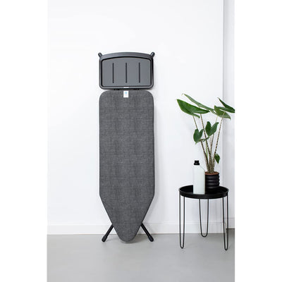 Brabantia 134746 Bügelbrett, Jeansschwarz, Breit