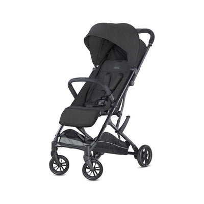 Inglesina Sketch Kinderwagen Leicht und Kompakt, Schwarz, Bequem, bis zu 17kg, Einhand-Faltung, UPF 50+