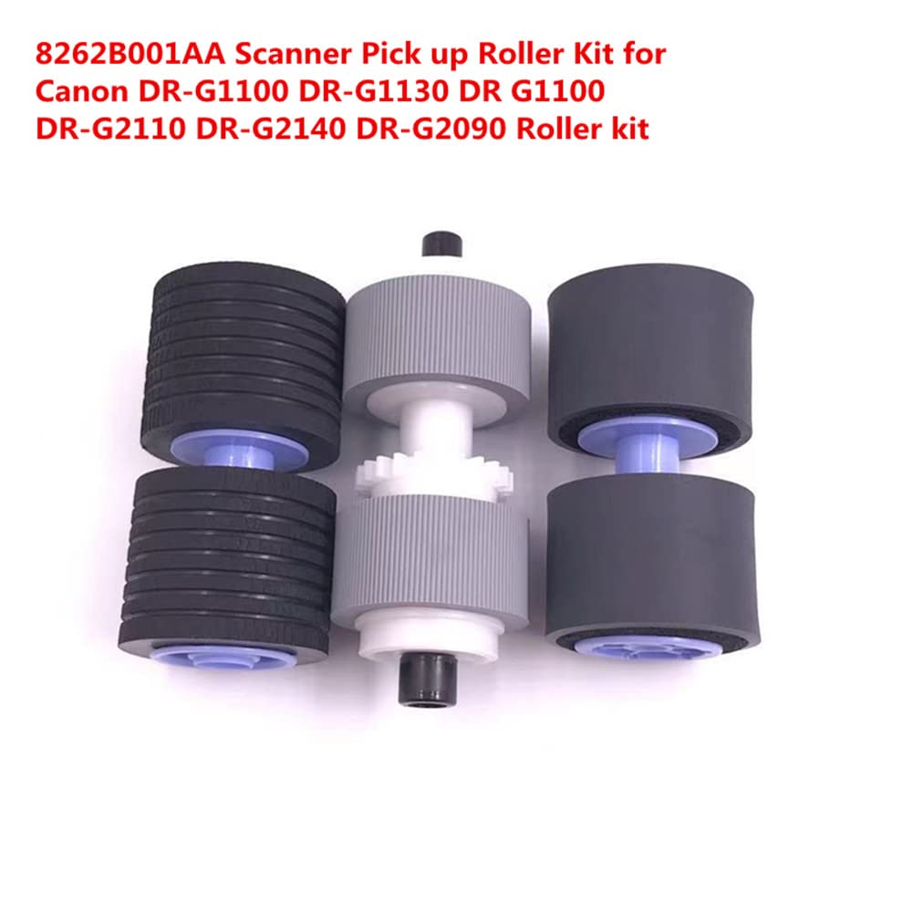 Fanjinkeji 1 Set 8262B001AA Scanner Pick Up Roller Kit für Canon DR-G1100 DR-G1130 DR G1100 Roller Kit