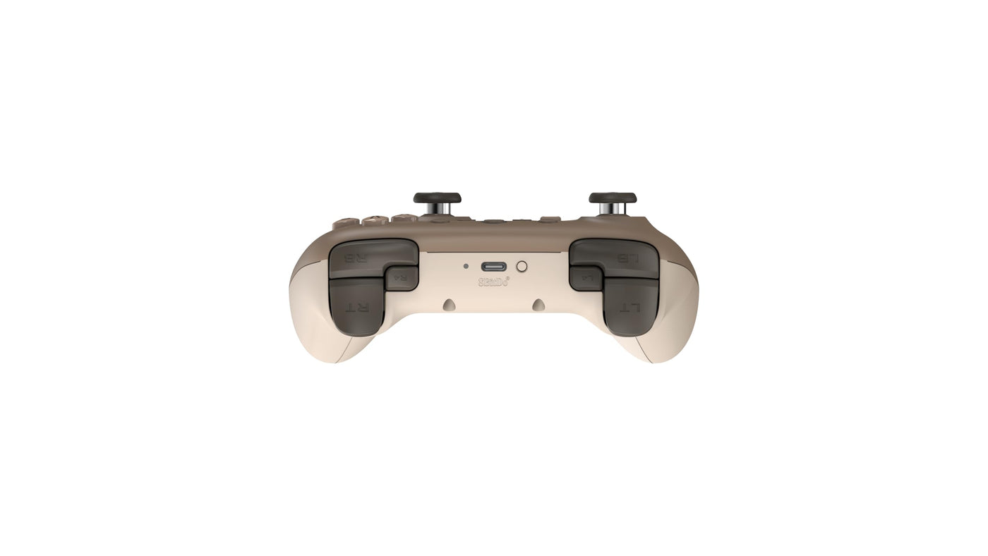 8bitdo Ultimate 2C Wireless Controller für Windows-PC und Android, mit 1000 Hz Abfragerate, Hall-Effekt-Joysticks und Hall-Triggern und Neu Belegbaren L4/R4-Stoßfängern, Turbofunktion (Brownie)