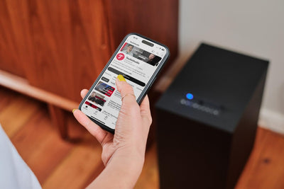 Teufel CONSONO 35 Concept - 5.1 Surround Soundsystem, Komplettsystem Heimkino mit integriertem AV-Receiver, Bluetooth, Dolby Audio, USB-C-Soundkartenfunktion, HDMI ARC CEC für Games, Film und Musik