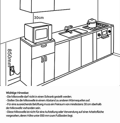 Bauknecht MW 254 SM Grill-Mikrowelle Kombination/ Dampfgarfunktion inkl. Dampfgarbehälter/ 900 W/ 25 L Garraum/ Quartz 1050 W/ AutoClean/ Schmelz-Funktion/ Warmhalte-Funktion