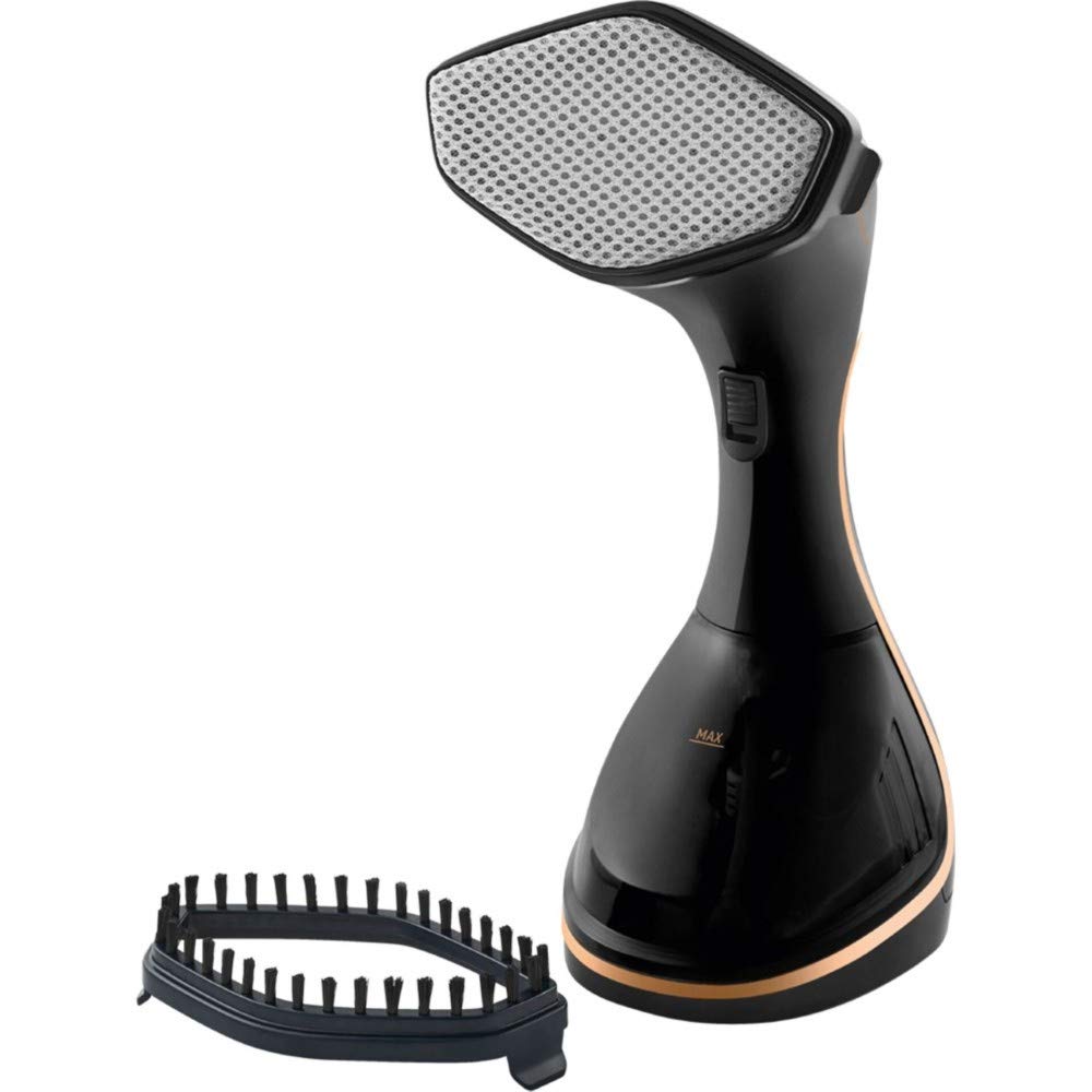 Grundig ST7950 ST 7950 Dampfbügelbürste Fashion Brush, Schwarz/Kupfer