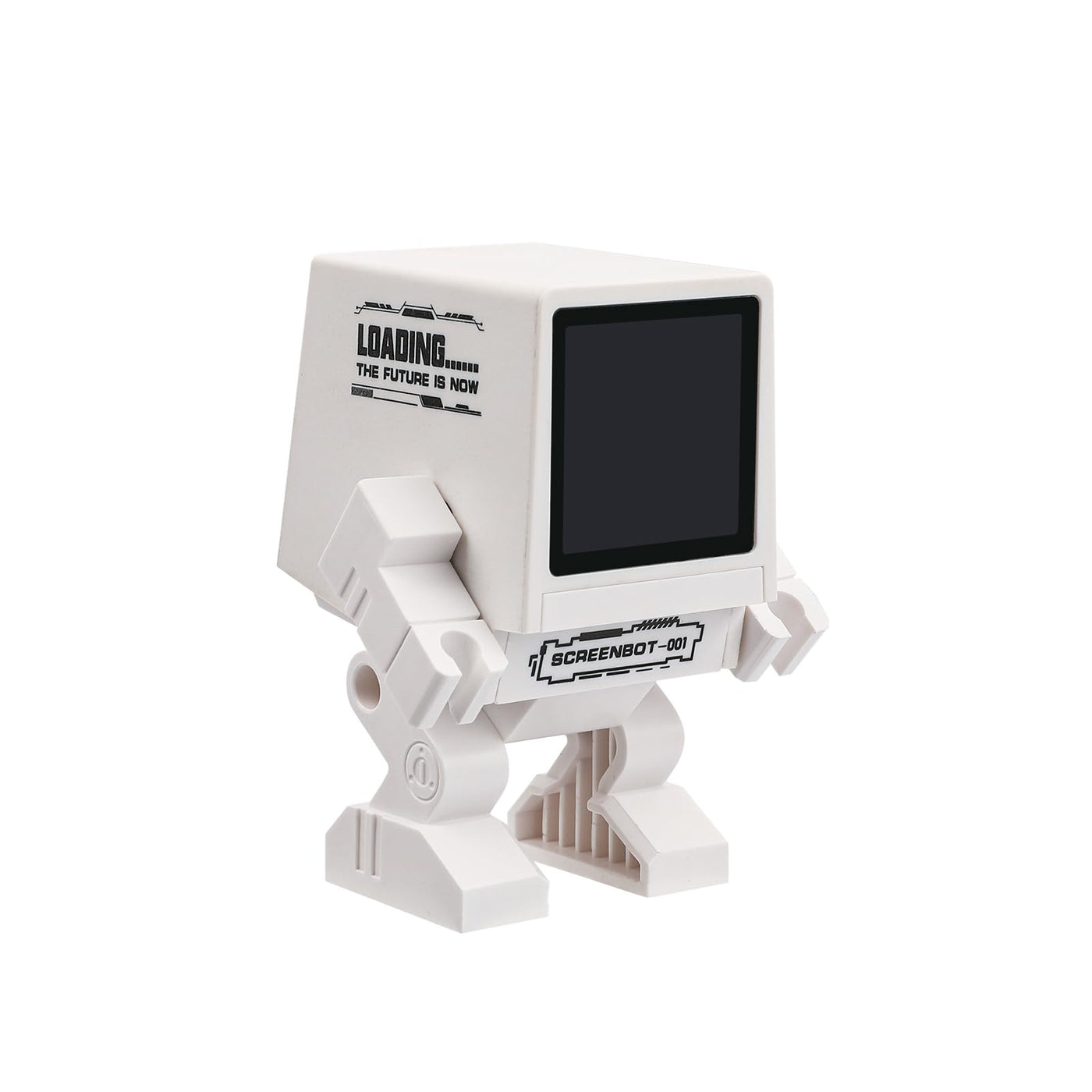 EPOMAKER Smart Display RT100 Mechanische Tastatur (White, Robot-TV)