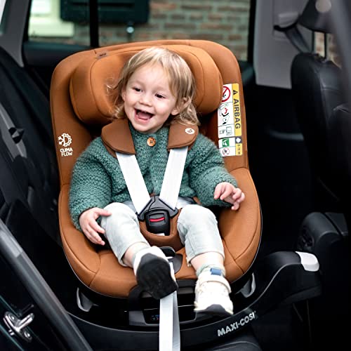 Maxi-Cosi FamilyFix 360 i-Size Basis, Drehbares Autositzsystem, ISOFIX station 360 grad, 0–4 Jahre (40–105 cm), FlexiSpin-Drehung mit nur einer Hand, TravelSafe Rotation Control, Click & Go, Schwarz