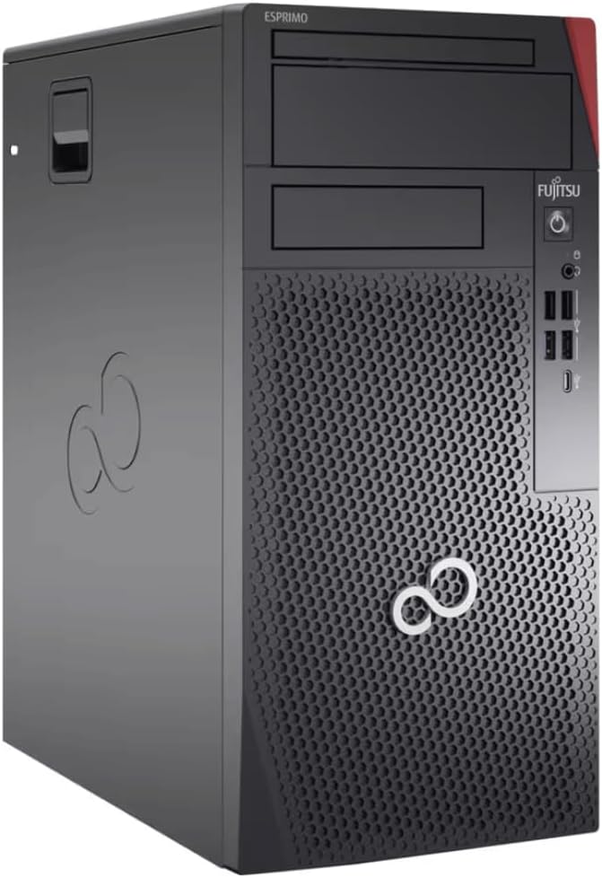 Fujitsu Esprimo P7011 Estar Intel Core i7 10700 1TB SSD + 2TB HDD Festplatte 32GB Speicher Windows 10 Pro inkl. Windows 11 Upgrade DVD Brenner Tower Computer PC - Neugerät