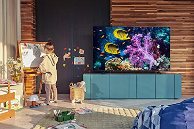 Samsung QLED 4K Q60A TV 50 Zoll (GQ50Q60AAUXZG), Quantum HDR, Quantum Prozessor Lite 4K, 100% Farbvolumen [2021]