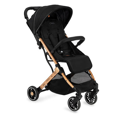 MOMI ESTELLE Kinderwagen für Kinder ab 6 Monat bis zu max. Körpergewicht von 15 kg, H105 x B51 x T75 cm, klappbar auf die Maße H65 x B51 x T21 cm, Gewicht 7,5 kg, 5-Punkt-Sicherheitsgurt