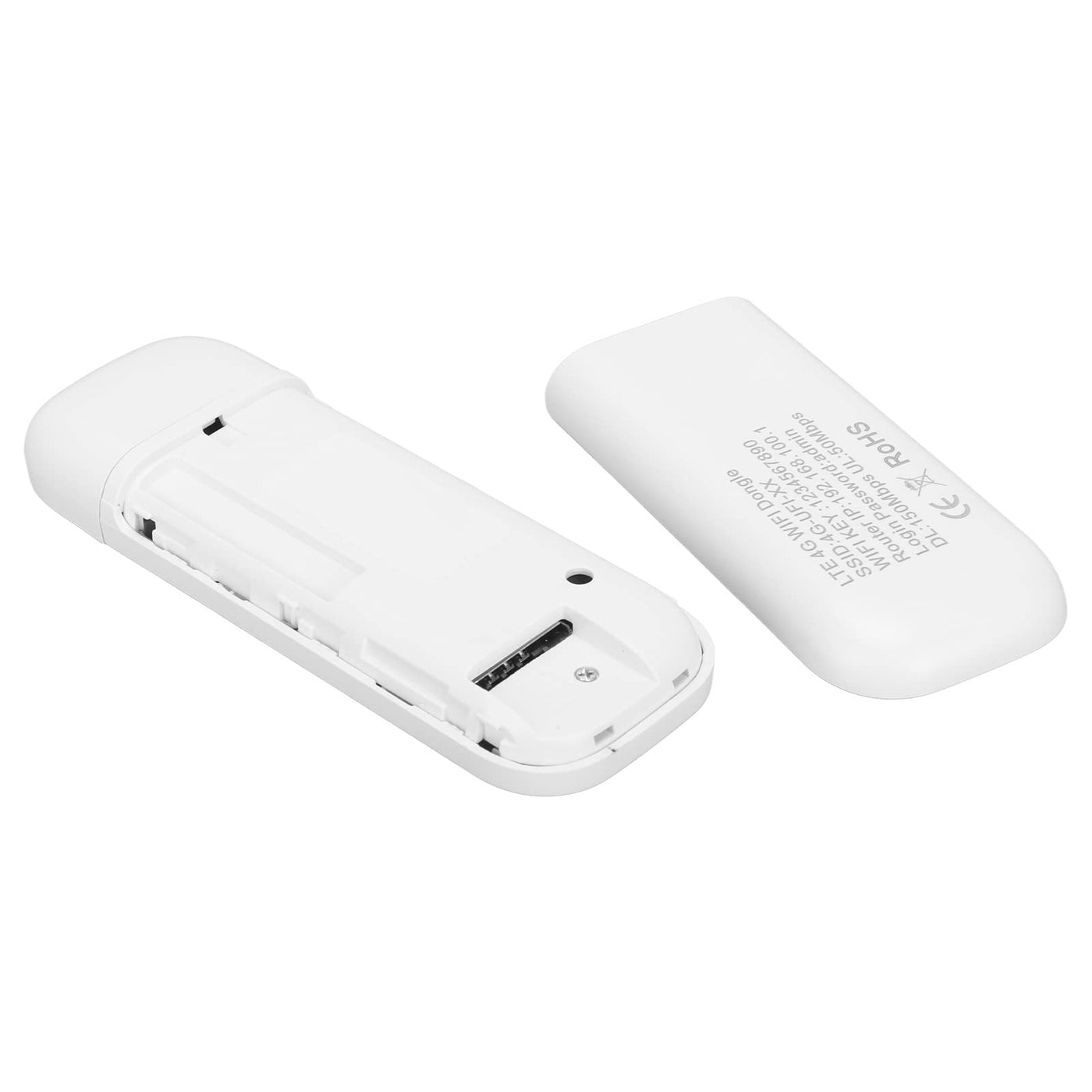 VBESTLIFE 4G-LTE-USB-WLAN-Modem, 150-Mbit/s-WLAN-Router mit SIM-Kartensteckplatz, Unterstützt 10 Benutzer, Tragbarer Reise-Hotspot, Unterstützt LTE B1 B3 B5