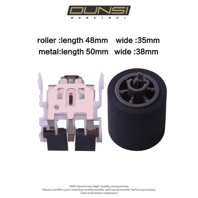 DUNSI PA03586-0001 Verbrauchsmaterial Kit Pick Roller PA03586-0002 Pad Assy Assembly Compatible with Fujitsu S1500 S1500M fi-6110 N1800 Pickup Roller Separation Pad