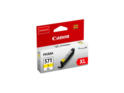 Canon Originaltinte CLI-571XL Y, Größe XL, Gelb, Recyclebare Verpackung