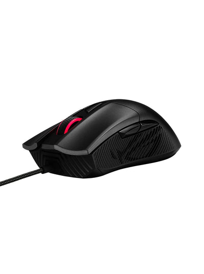 Asus ROG Gladius II Core Gaming-Maus (6200 DPI Sensor, Aura Sync Beleuchtung, Abnehmbare Schalter) schwarz