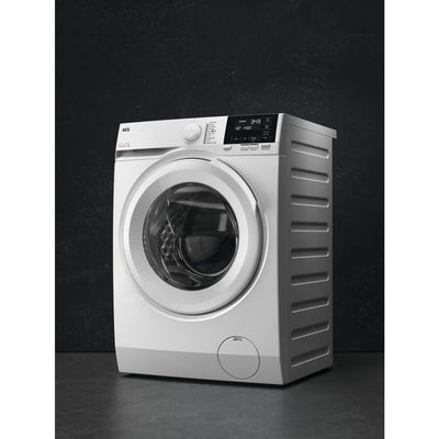 AEG LR6A668 Waschmaschine / 8,0 kg / Leise / Mengenautomatik / Nachlegefunktion / Kindersicherung / Schontrommel / Wasserstopp / 1600 U/min