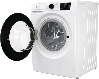 Gorenje WAM 94 AP Waschmaschine mit Dampffunktion / 9 kg / 1400 U / 16 Programme/AquaStop/Inverter PowerDrive Motor/Edelstahltrommel/Kindersicherung/EEK A/weiß