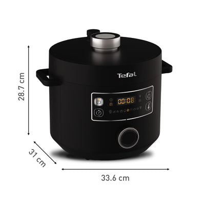 Tefal CY7548 Turbo Cuisine Multikocher, 1000, Kunststoff, 5 liters, Schwarz