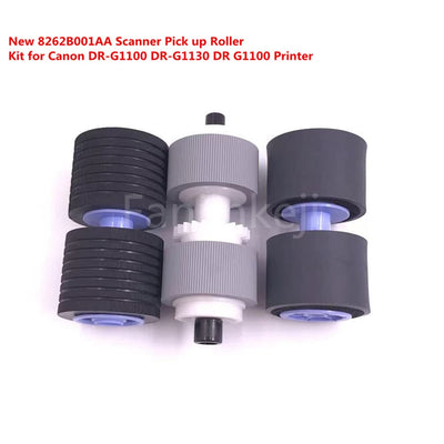 Fanjinkeji 1 Set 8262B001AA Scanner Pick Up Roller Kit für Canon DR-G1100 DR-G1130 DR G1100 Roller Kit