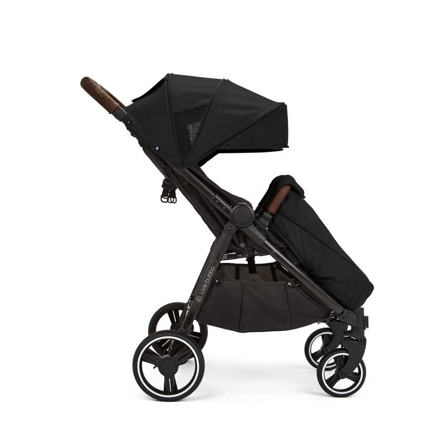 Ickle Bubba Venus Prime Doppel-Kinderwagen (Schwarz)