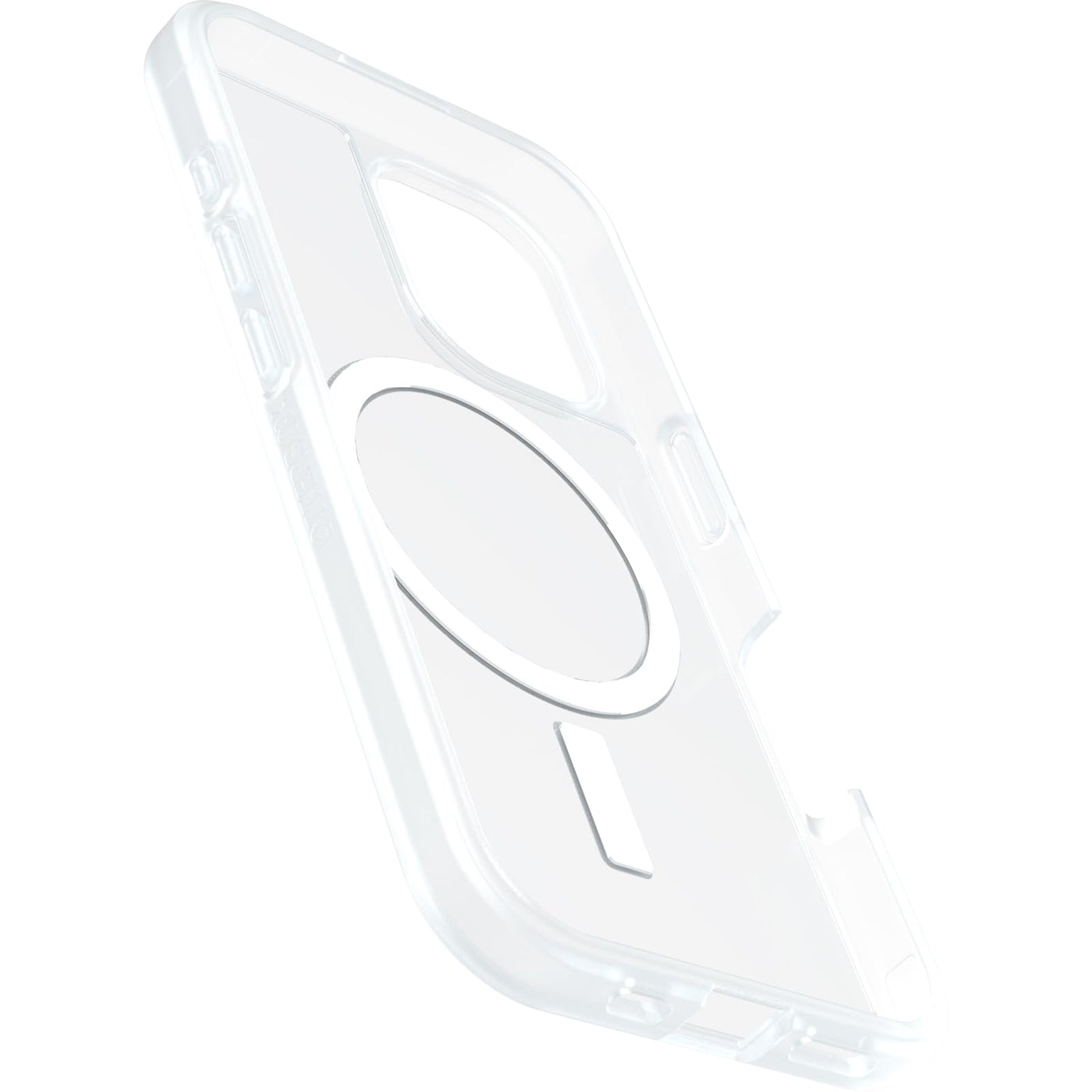 OtterBox Sleek Series MagSafe Hülle für iPhone 16, stoßfest, sturzsicher, ultraschlank, schützende Hülle, Getestet nach Militärstandard, Transparent, Keine Einzelhandelsverpackung