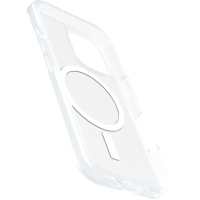 OtterBox Sleek Series MagSafe Hülle für iPhone 16, stoßfest, sturzsicher, ultraschlank, schützende Hülle, Getestet nach Militärstandard, Transparent, Keine Einzelhandelsverpackung