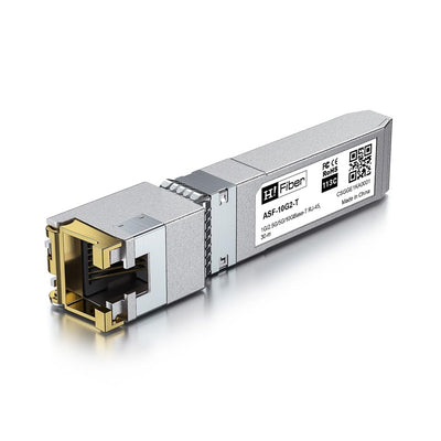 10GBASE-T SFP+ Transceiver 30 meters, SFP+ zu RJ45, 10G SFP+ zu Ethernet Modul Kompatibel mit Cisco SFP-10G-T-S, MA-SFP-10GB-T, Ubiquiti UniFi UF-RJ45-10G, Mikrotik S+RJ10, Netgear AXM765...