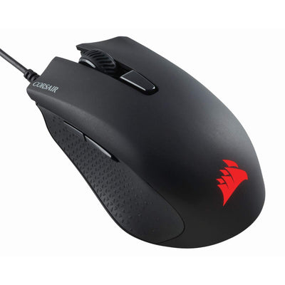 CORSAIR HARPOON PRO RGB Wired Lightweight FPS/MOBA Gaming Mouse - 12.000 DPI - 6 Programmierbare Tasten - iCUE Kompatibel - PC, Mac, PS5, PS4, Xbox - Schwarz